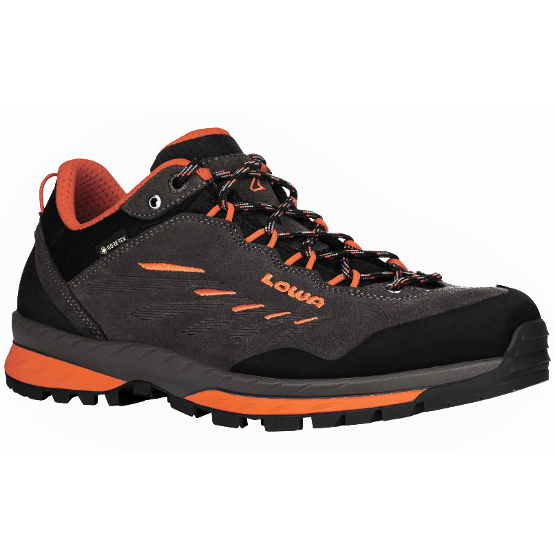 shoes LOWA Delago GTX Lo anthracite/flame